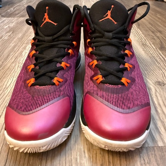 Nike Air Jordan Super Fly3 Fusion‎ Pink Teal Basketball Shoes Youth 6Y Athletic - Picture 2 of 11